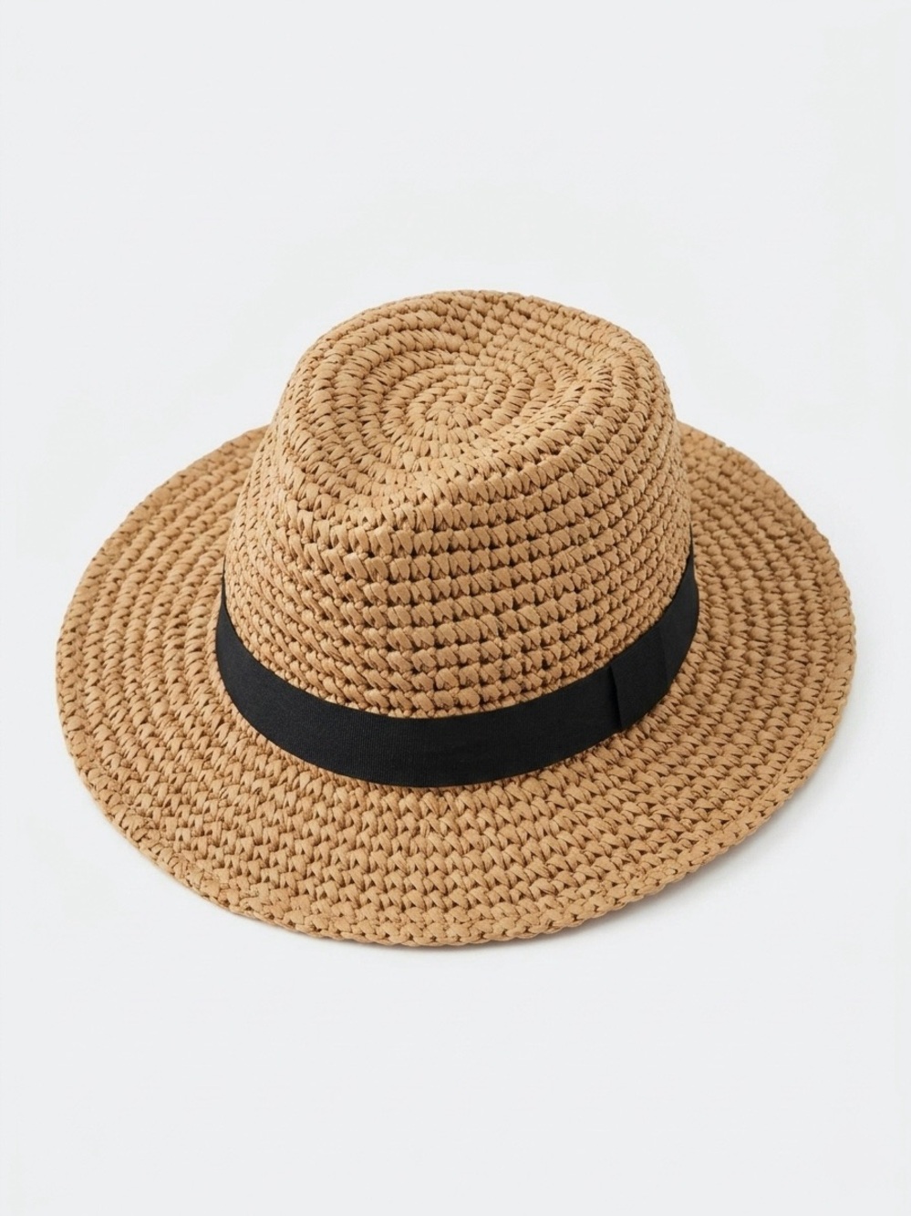 Mud Pie Women's Straw Fedora Hat - One Size - NWT